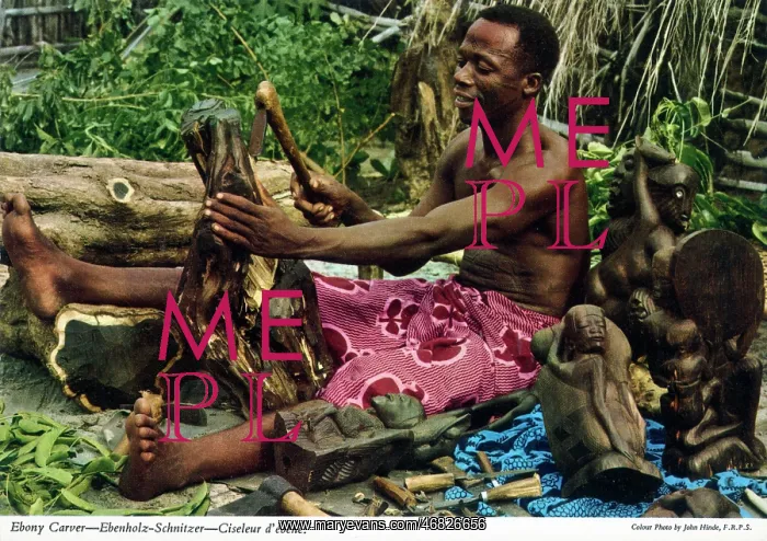 : Africa - Ebony carver : Africa - Ebony carver