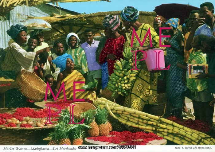 : Africa - Market Scene : Africa - Market Scene