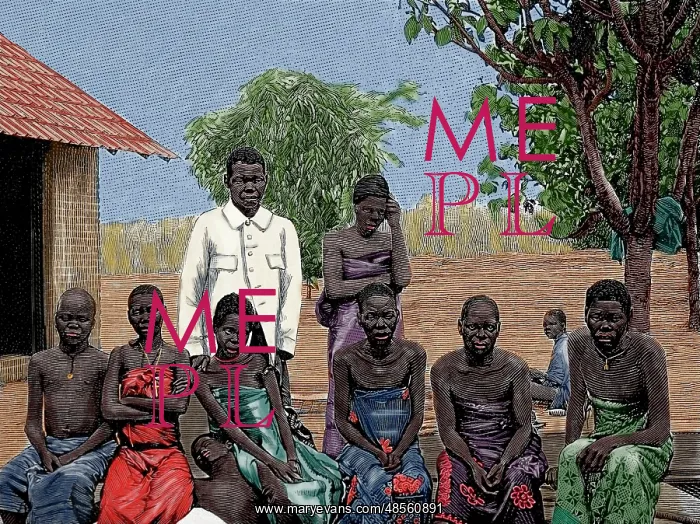  : Africa. Native affected by sleeping sickness. Engraving by T