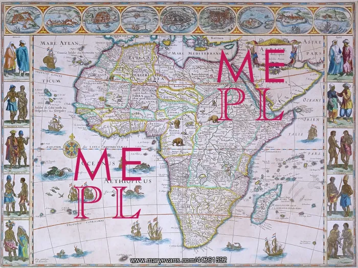 : Africae Nova Descriptio, 1635 : Africae Nova Descriptio, 1635