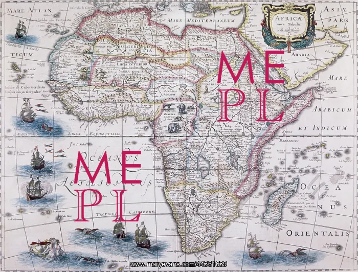 : Africae Nova Tabula, 1631 : Africae Nova Tabula, 1631