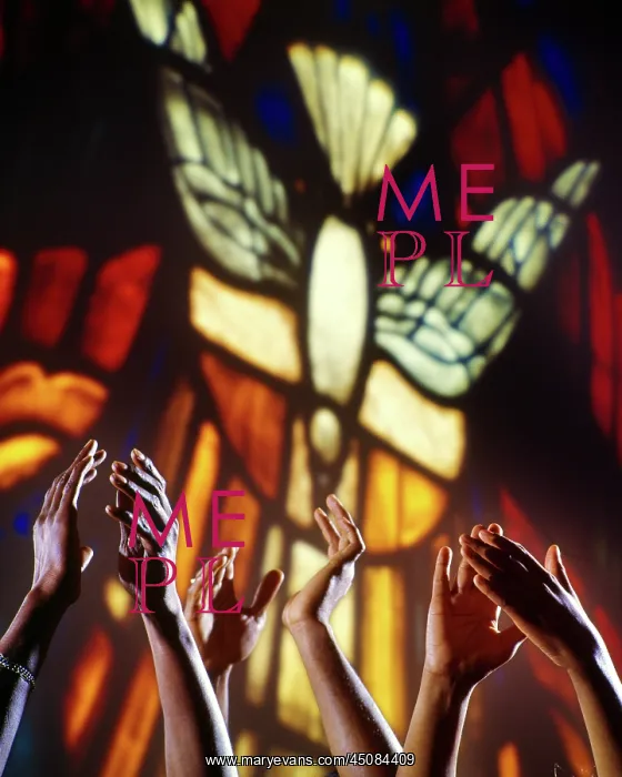 : African American Hands Raised in Praise : African American Hands Raised in Praise