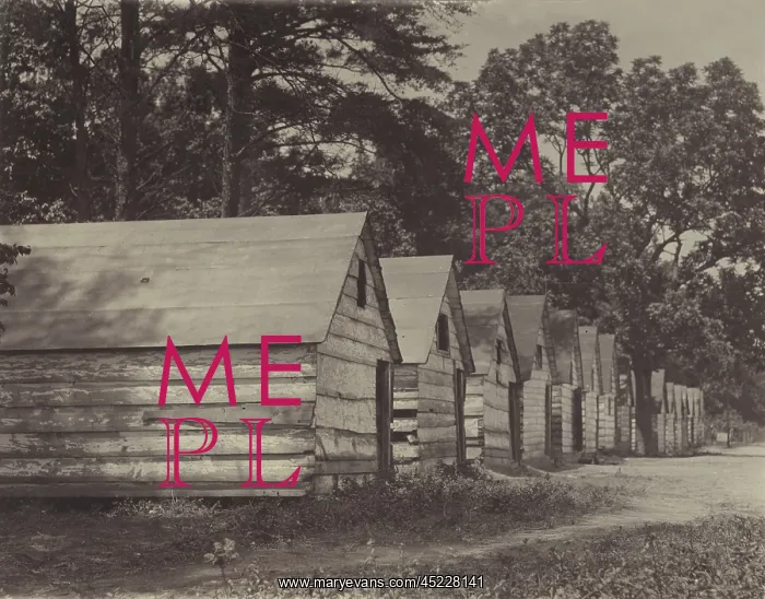 : African American shacks, original caption: ? : African American shacks, original caption: ?