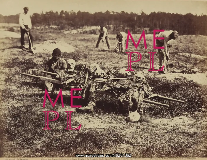 : An African American soldier of a burial ? : An African American soldier of a burial ?