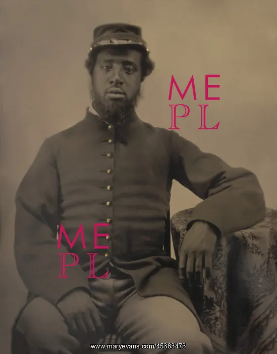  : African American soldier in Civil War Union