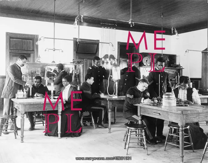 : African American students in a class in ? : African American students in a class in ?