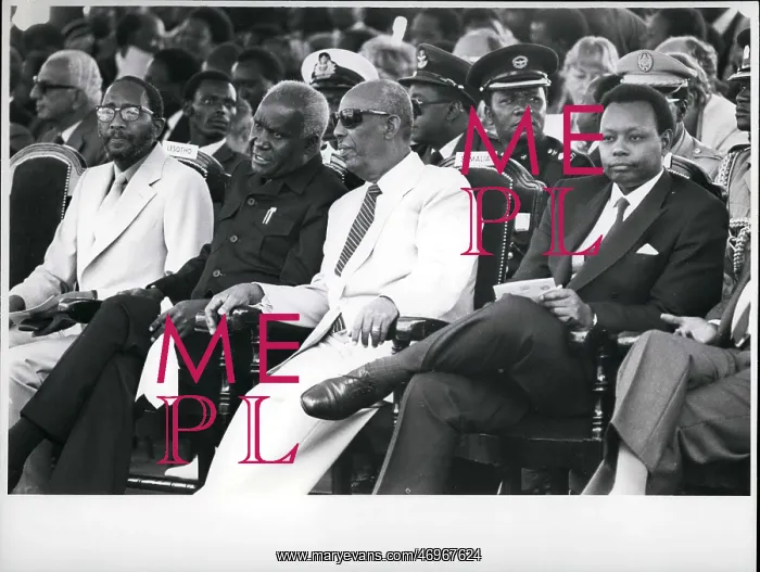: African leaders at 20th independence anniversary, Kenya : African leaders at 20th independence anniversary, Kenya