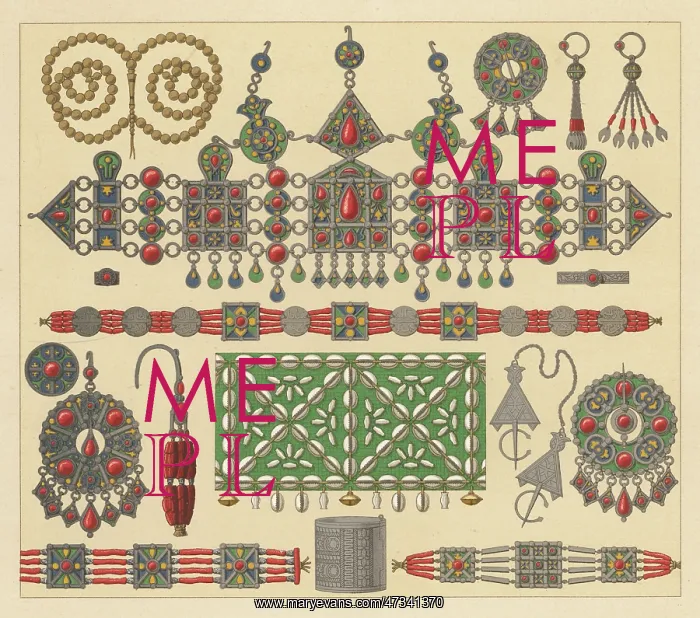 : African Ornaments - 19th century : African Ornaments - 19th century
