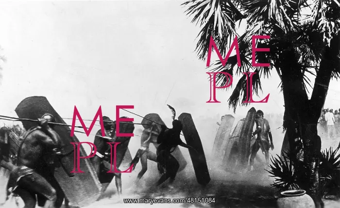 : African war dance, 1925 : African war dance, 1925