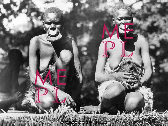 : AFRICANS WITH LIP PLATES : AFRICANS WITH LIP PLATES