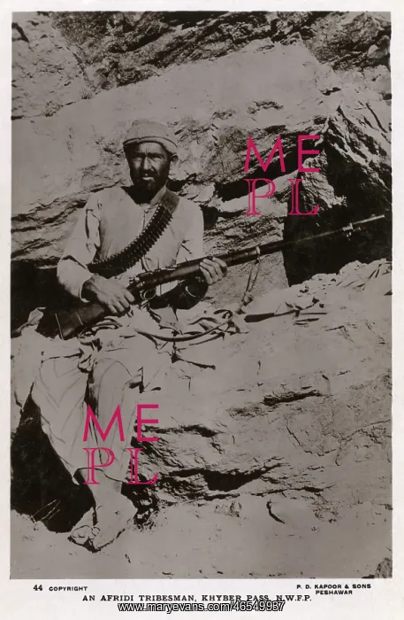 : Afridi Tribesman of the Khyber Pass, NWFP : Afridi Tribesman of the Khyber Pass, NWFP