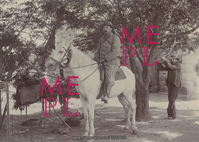: Afrikaner General Louis Botha, during the Boer War : Afrikaner General Louis Botha, during the Boer War