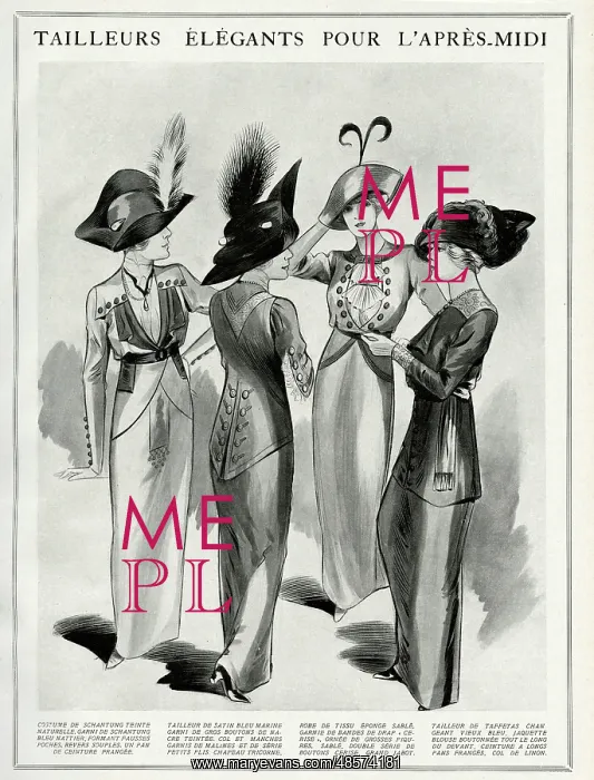  : Afternoon dresses 1912