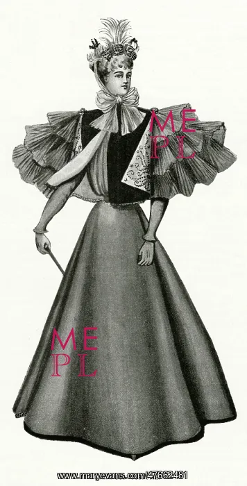 : Afternooon costume 1896