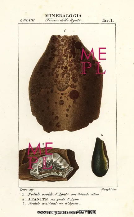 : Agate nodules : Agate nodules