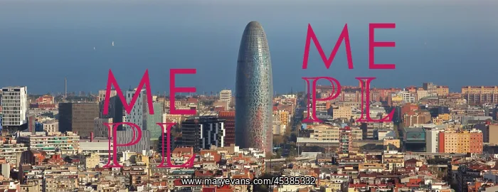 : Agbar Tower, Barcelona, Spain : Agbar Tower, Barcelona, Spain