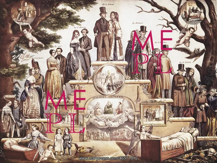 : Ages or grades of human life. ca. 1830; Ages : Ages or grades of human life. ca. 1830; Ages