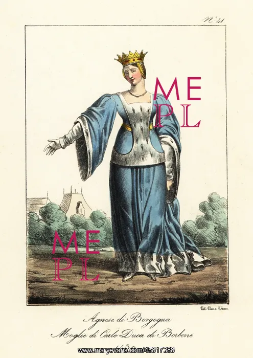 : Agnes, Duchess of Bourbon, 1430 : Agnes, Duchess of Bourbon, 1430