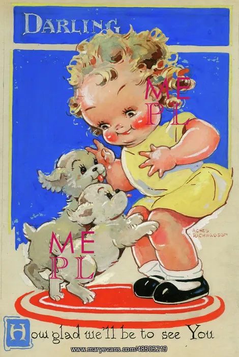 : Agnes Richardson, How glad we'll be to see you : Agnes Richardson, How glad we'll be to see you