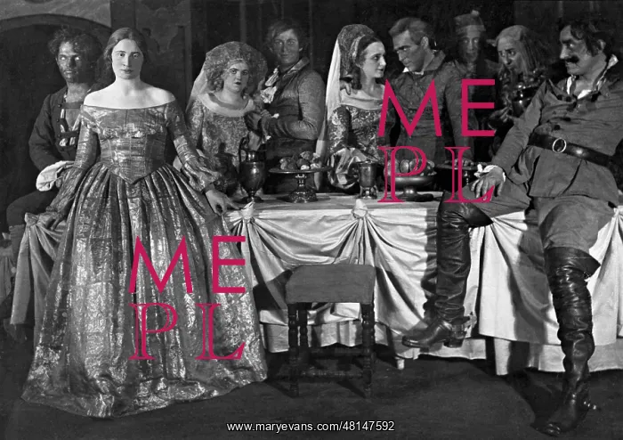 : Agnes Straub and Carl Ebert in The Taming of the Shrew, 19 : Agnes Straub and Carl Ebert in The Taming of the Shrew, 19