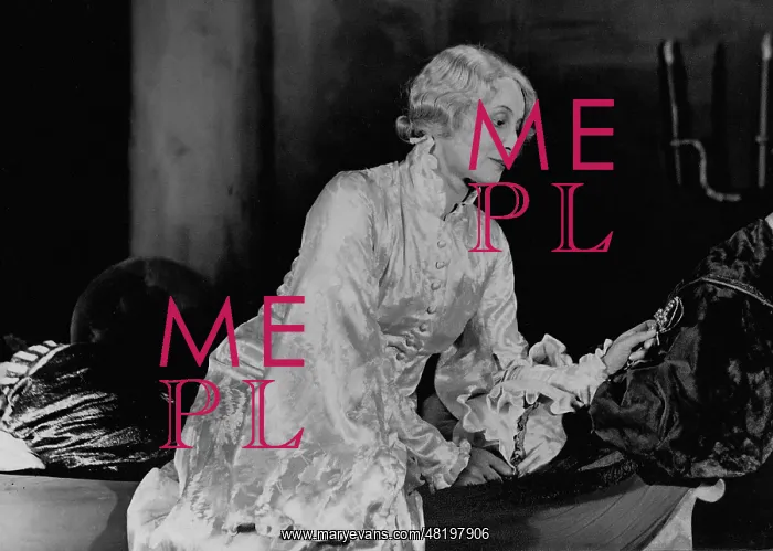 : Agnes Straub in The Saint from USA, 1931 : Agnes Straub in The Saint from USA, 1931