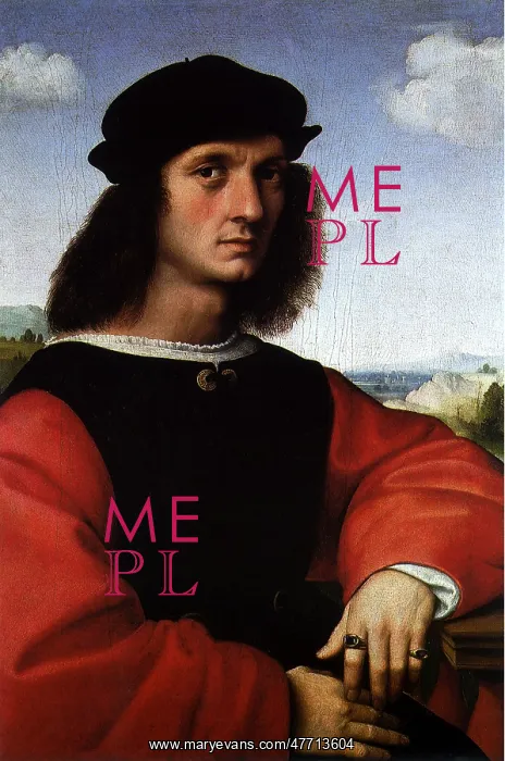  : Agnolo Doni Portrait, by Raphael