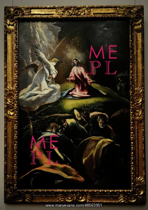 : The Agony in the Garden, by El Greco : The Agony in the Garden, by El Greco