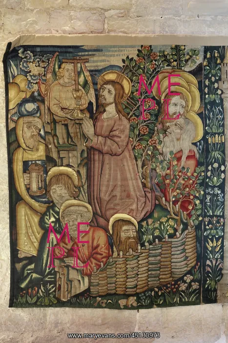 : Agony in the Garden, Tapestry of the Last Supper : Agony in the Garden, Tapestry of the Last Supper