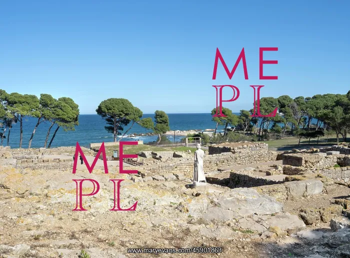 : Agora, Empuries, Catalonia, Spain : Agora, Empuries, Catalonia, Spain