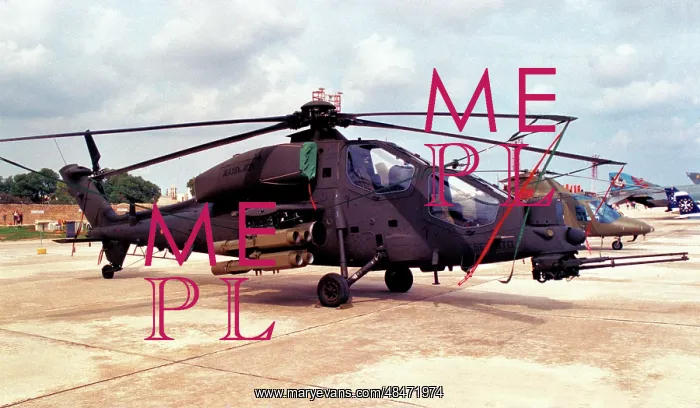 : Agusta A.129CBT Mangusta MM81423 - E.I.953 : Agusta A.129CBT Mangusta MM81423 - E.I.953