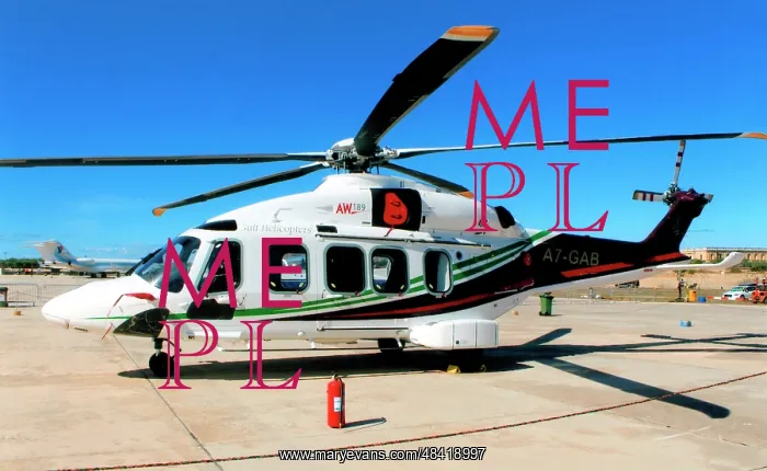 : AgustaWestland AW189 A7-GAB : AgustaWestland AW189 A7-GAB