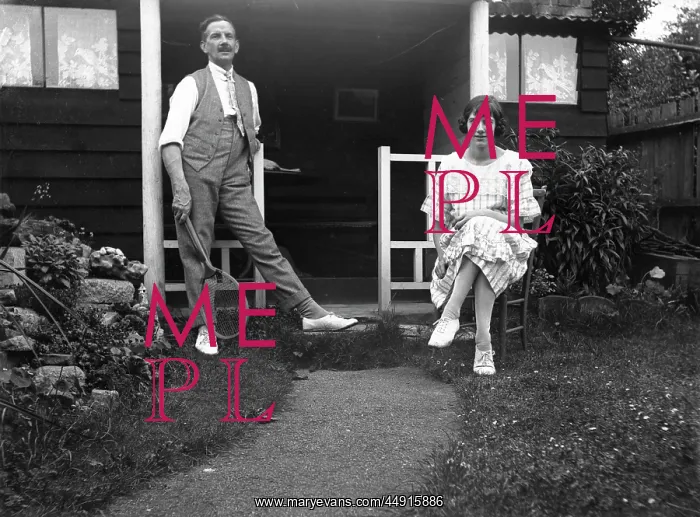 : A.H.T.Boswell with his daughter, Lily : A.H.T.Boswell with his daughter, Lily