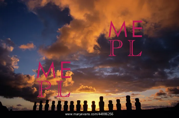  : Ahu Tongariki Moai Sunrise Easter