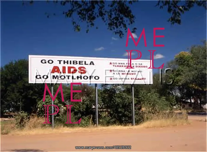 : AIDS WARNING / BOTSWANA : AIDS WARNING / BOTSWANA