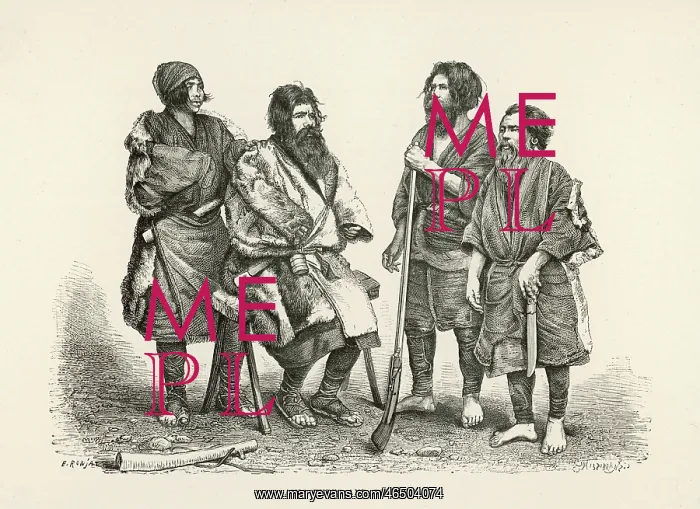  : Ainu Men - Japan