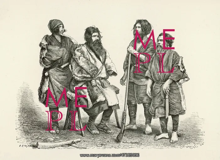  : Ainu Men - Japan