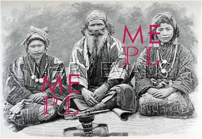  : AINU WOMEN / PAINTED LIPS