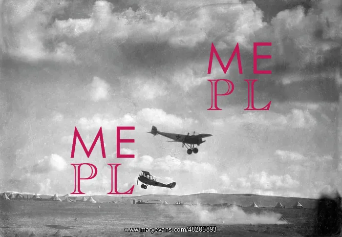 : Air display in Beersheba, 1917 : Air display in Beersheba, 1917