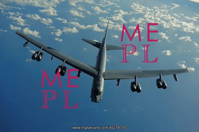 : US Air Force B-52 flies a mission in support ? : US Air Force B-52 flies a mission in support ?
