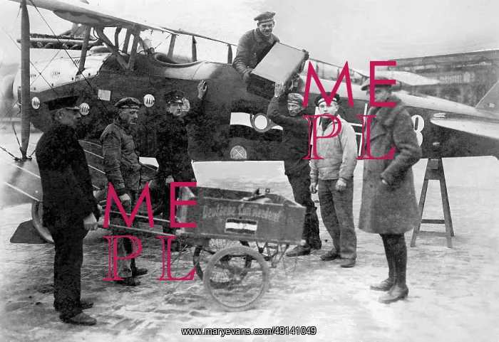 : Air mail plane, 1919 : Air mail plane, 1919