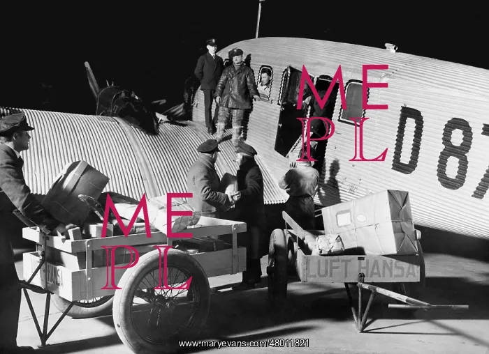 : Air mail transport in Germany, 1928