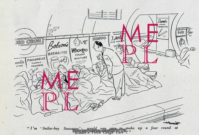 : Air raid cartoon : Air raid cartoon