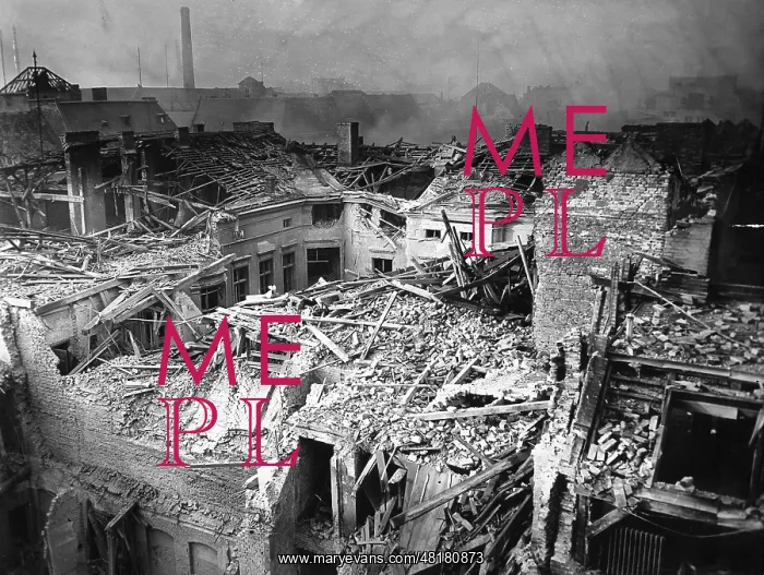 : Air-Raid Damage in Berlin, 1943 : Air-Raid Damage in Berlin, 1943