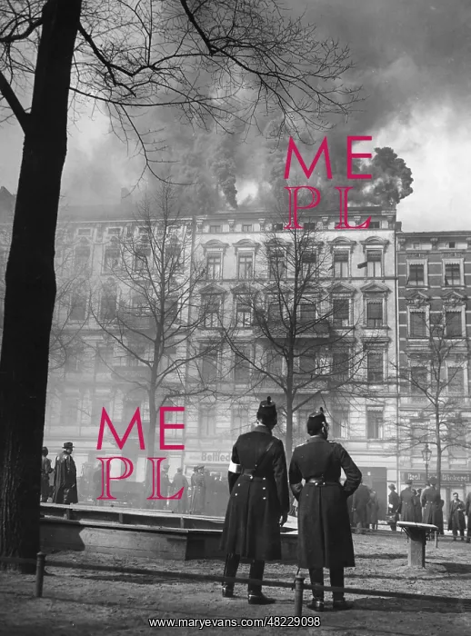 : Air raid drill in Berlin, 1935 : Air raid drill in Berlin, 1935