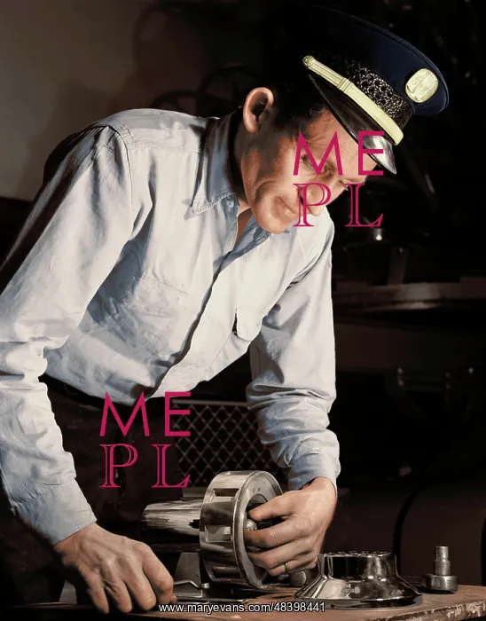 : Air raid siren man, 1952 : Air raid siren man, 1952