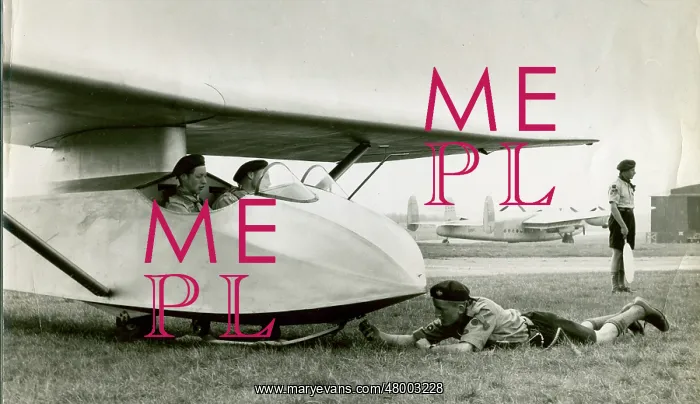 : Air Scouts learning to glide with Slingsby T.21 : Air Scouts learning to glide with Slingsby T.21