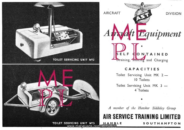 : Air Service Training Hamble. Mobile Toilet Servicing Units : Air Service Training Hamble. Mobile Toilet Servicing Units