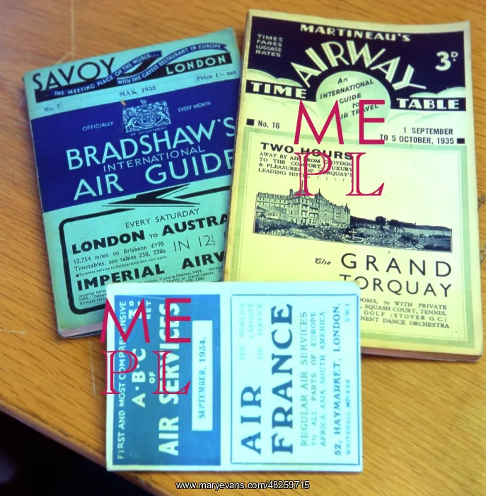  : Air Services Guides 1930s