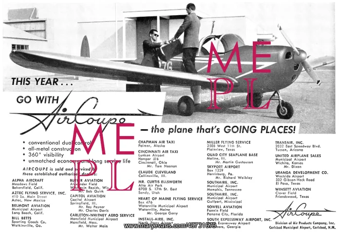 : AirCoupe 1961 : AirCoupe 1961