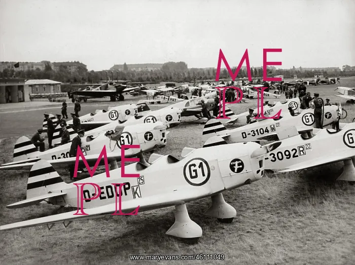 : Aircraft. Participants of the DEUTSCHLANDFLUG 1934 : Aircraft. Participants of the DEUTSCHLANDFLUG 1934